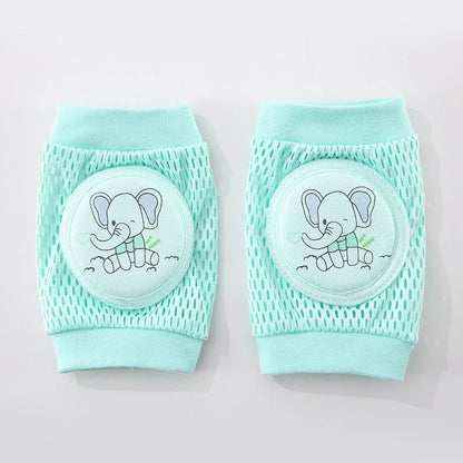 Baby Accessories Knee Pads Safety Boy Girl Kids Crawling Gaiter Toddler Slip Protector Infant Animal Monkey Tiger Dino Elephant
