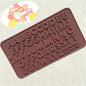 Letter&Number Chocolate Silicone Mold Alphabet Cookie Candy Cake Mold Baking Pastry Tray Tool Cake Decorate Kitchen Accessories