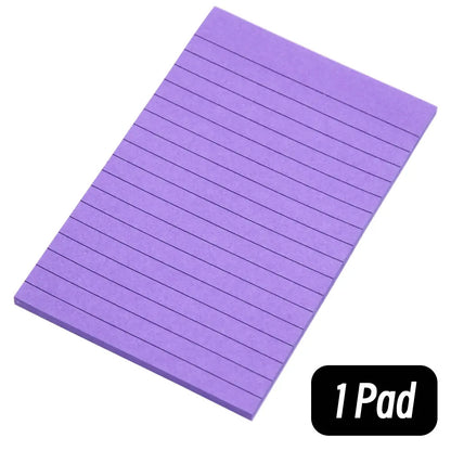45 Sheets/Pad Scribed Notepad Post  Sticky Notes 8 Colors