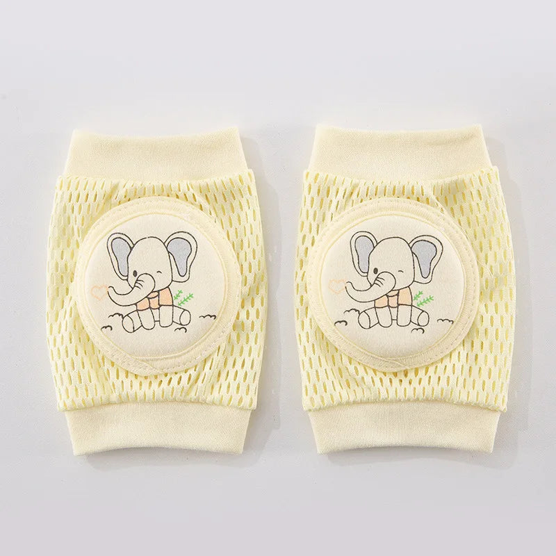 Baby Accessories Knee Pads Safety Boy Girl Kids Crawling Gaiter Toddler Slip Protector Infant Animal Monkey Tiger Dino Elephant