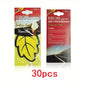 3-60 pieces Car Air Freshener, Natural Scented Tea Paper, Hanging Perfume Fragrance, Leaf Shape, Car Accessories, Interior.