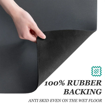 Super Absorbent Large Drying Mat – Anti‑Slip Quick‑Dry Pad for Kitchen, Coffee Station, Bathroom & Tableware