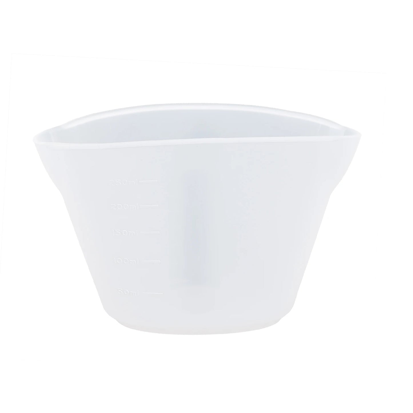 125/250/500ml Silicone Measuring Cup Tools With Scale DIY Gypsum Plaster Epoxy Resin Glue Mixing Cup Tools For Jewelry Making