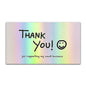 30pcs Thank You Card For Supporting Business Package Decoration "Gorgeous Thanks" Business Card Laser card Handmade With Love