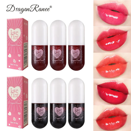 Lip Dye Liquid Lip Glaze Waterproof Non-Stick Liquid Lipstick 6 Colors Available
