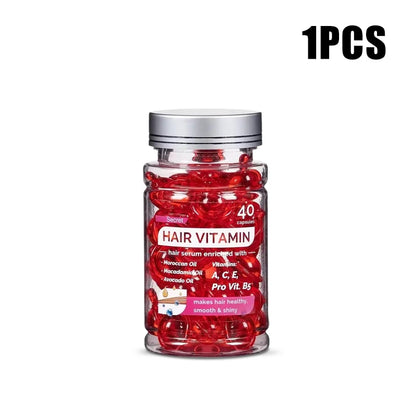 No Rinse Capsule Vitamin Conditioner Powerful Nursing Repair Damaged Rough Recovery Soft Shiny Nourishing Complex Essence