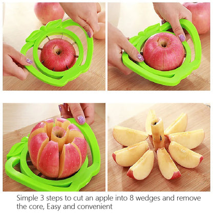 Apple cutter knife corer fruit slicer