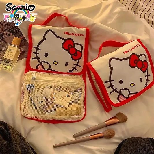 Hello Kitty Folding Makeup Bag Large