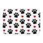 Personalized Paw Prints Dog Doormat Mat Anti-Slip Animal Kitchen Bath Balcony Rug Carpet 40*60cm
