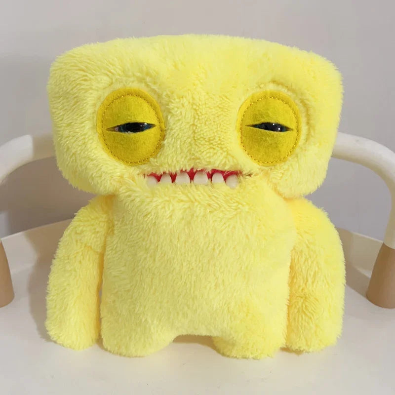 22cm Funny Ugly Teeth Monster Plush Toys Stuffed Anime The Block Monster Plushies Squirm Rainbow Crazy Rabbit Peluche Xmas Gifts