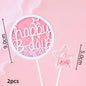 Angel Wing Princess Cake Topper – Fairy Ballet Dance Girl Decor for 1st Birthday, Gender Reveal & Baby Shower