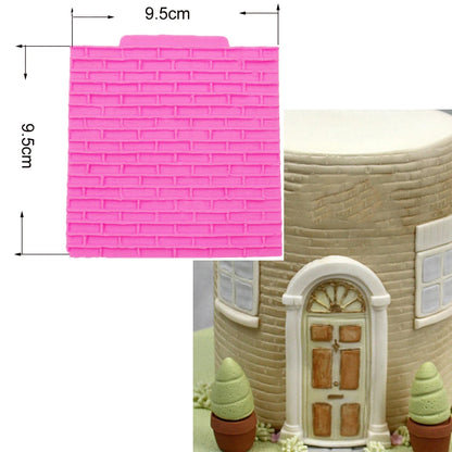 Texture Molding Silicone Molds for Fondant Cake Decorating Molded
