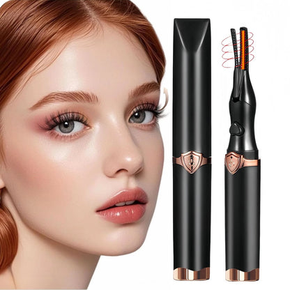 2‑in‑1 Heated Eyelash Curler · Clip‑Type & Comb‑Style Electric Curler · Rechargeable Beauty Gift for Women