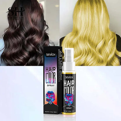 Sevich 8 Colors New Style Hair Color Spray One-Time Hair Color Instant Hair Salon Hair Care Styling Product For Men and Women ﻿