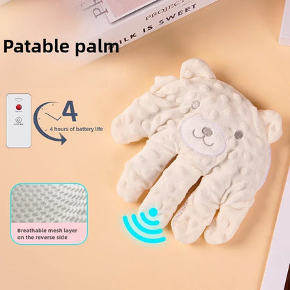 TINSOL Newborn Baby Sleep Aid Palm Pillow Baby Soothing Palm Baby Sleep Aid Baby Calming Sleep Remote Control Toddler Palm