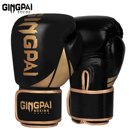 6/8/10/12 oz Boxing Gloves Professional Adult Boxing Muay Thai Fighting Gloves Men's and Women's Training Combat Gloves MMA