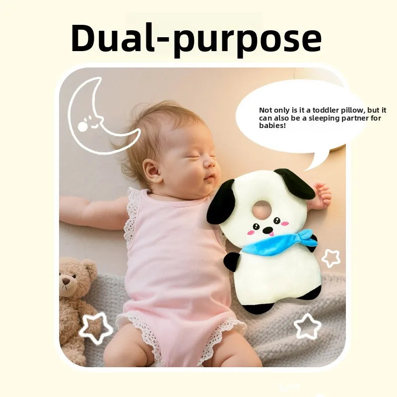 Newborn Headrest Security Pillows Backpack Toddler Baby Head Fall Protection Pad Cushion Cartoon Soft Security Pillows Backpack