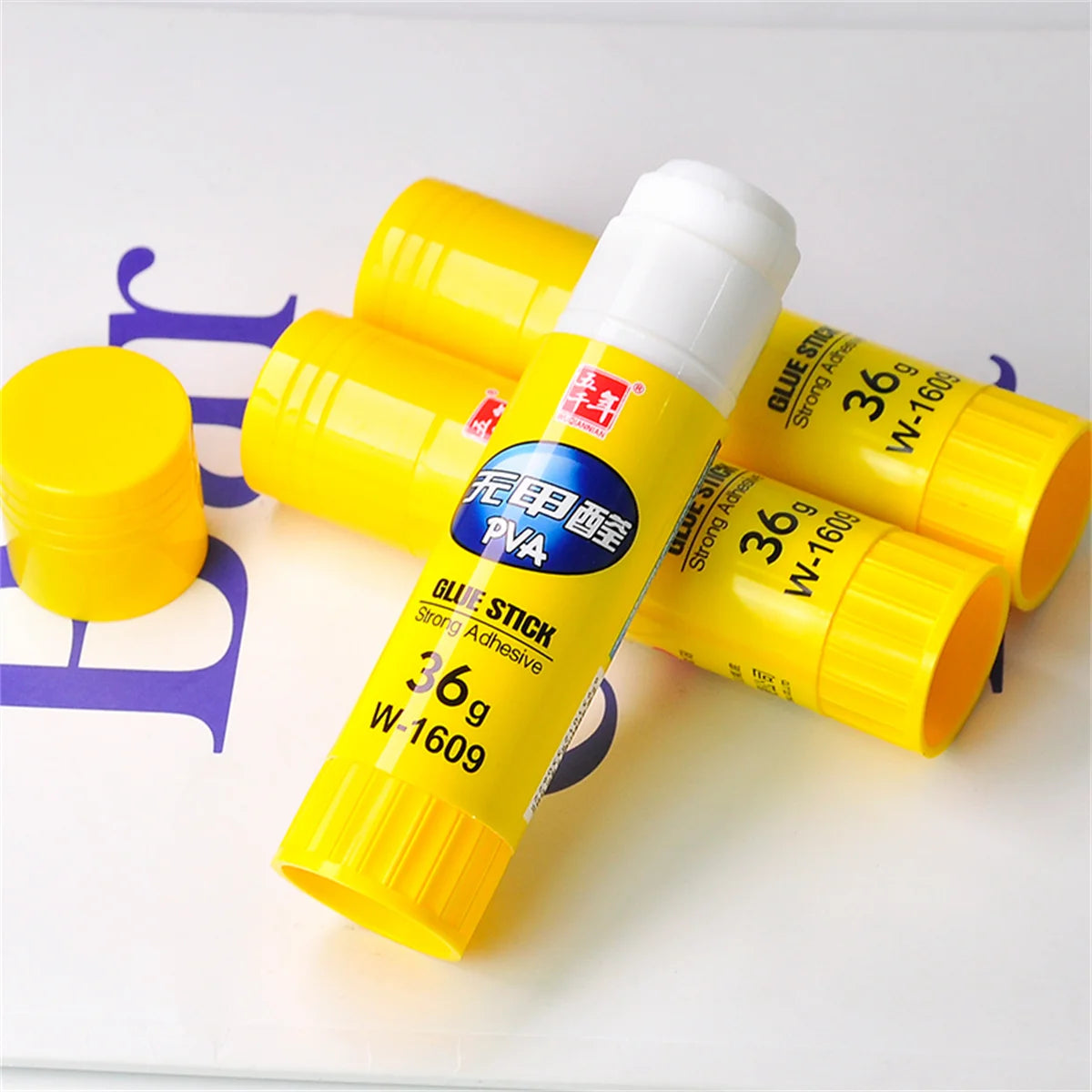 High Efficiency Adhesion Clear Solid Glue Stick-9g   1pc/3pc/5pc