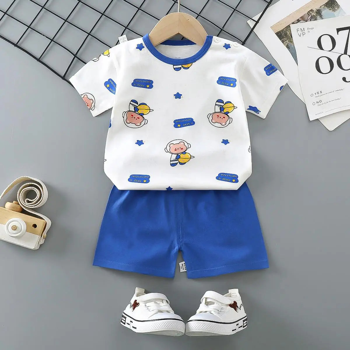 Fashion New Children Sets 6m-6y Toddler Costume Summer Blouse + Shorts Set For Kids Clothing Baby Girls T-shirt Outfit