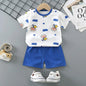 Fashion New Children Sets 6m-6y Toddler Costume Summer Blouse + Shorts Set For Kids Clothing Baby Girls T-shirt Outfit