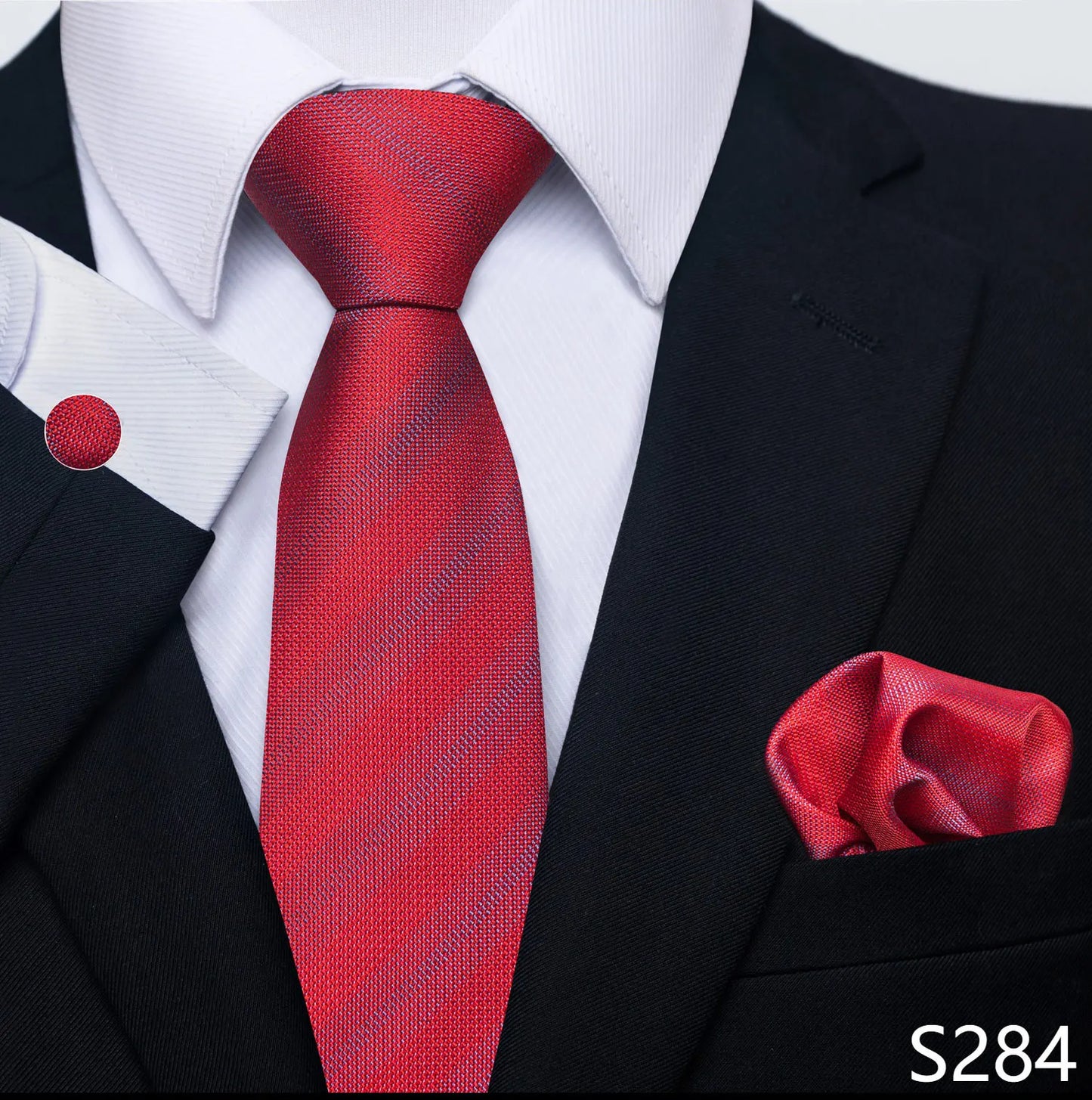 8 cm Tie Pocket Squares Necktie  Set