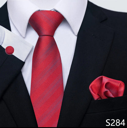 8 cm Tie Pocket Squares Necktie  Set