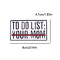 Letter Embroidered Patch Cartoon/Personality Letter Slogan Patch Iron On Patches For Clothing thermoadhesive Patches Sew Badges