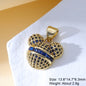 Handmade Luxury Pendant 18K Real Gold-Plated Charms