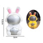 Cute Mini Panda Night Light LED Sleeping Animals Lamp Capybara Rabbit Lamp for Home Desktop Orname nParty Favors Gift