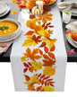Thanksgiving Autumn Maple Leaves Table Runner Christmas Dinner Table Cloth Wedding Party Decor Cotton Linen Tablecloth