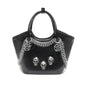 Devil Fashion Gothic Bucket Bag – Portable Punk Crossbody Handbag for Women