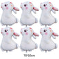 1pc,Large Easter Standing Balloon for Happy Easter Day Party Decorations 150cm Bunny Easter Egg Balloons Kids Party Favors