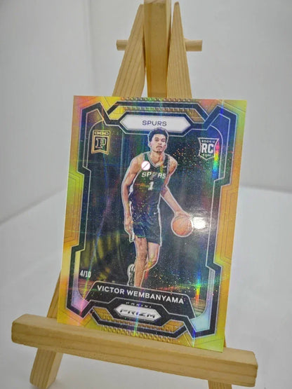 Panini star card James Wembanyama Curry Durant Doncic kobe Signed collectible material card Christmas birthday presents