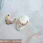 10pcs/lot Luxury No Fading Bow Butterfly Arc Nail Art Parts Zircon Crystal Manicure Nails Accesorios Supplies Decorations Charms
