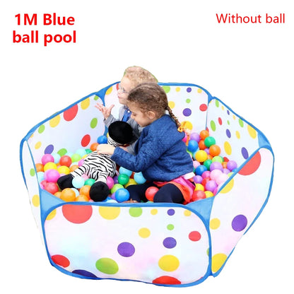 Baby Ball Pool Children's Play Tent Cartoon Ball Pit Portable Folding Outdoor Indoor Ball Pit Toys for Kids Infant Toddler Gift