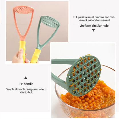 PP Pressed Potato Masher Ricer Puree Juice Maker Potato Pusher Smooth Mashed Potatoes Crusher Fruit Tools Kitchen