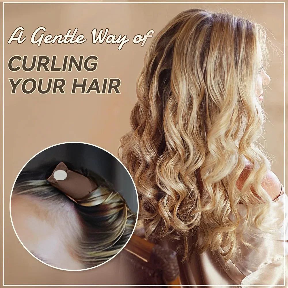 Heatless Curling Rod Headband Soft Hair Curlers No Heat Hair Rollers Sleeping Overnight Lazy Curls Flexi Rods Hair Styling Tools