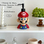 Super Mario Press Bottle – Refillable Shower Gel & Hand Soap Dispenser, Cute Bathroom Gift