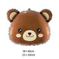 Brown Teddy Bear Party Baby Shower Supplies