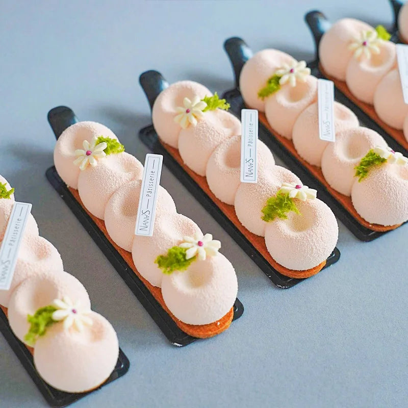 DIY Caterpillar Silicone Baking Mold String Balls Chocolate Candy Biscuit Cake Jelly Ice Mould Cute Gifts Soap Candle Making Set