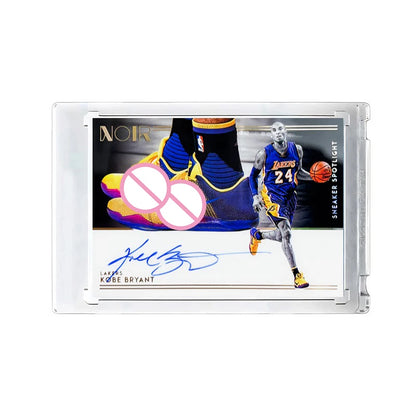 Panini DIY HOMEMADE Kobe Bryant Basketball collectible cards High imitation Boys' holiday gifts Refractive laser rainbow flash