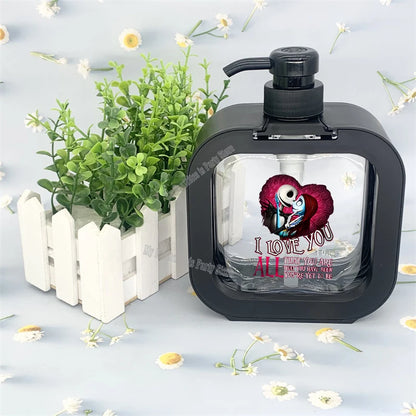 Nightmare Before Christmas Soap Dispenser Liquid Lotion Hand Pump Soap Dispenser Refillable Shampoo Bottle Hand Soap Dispenser