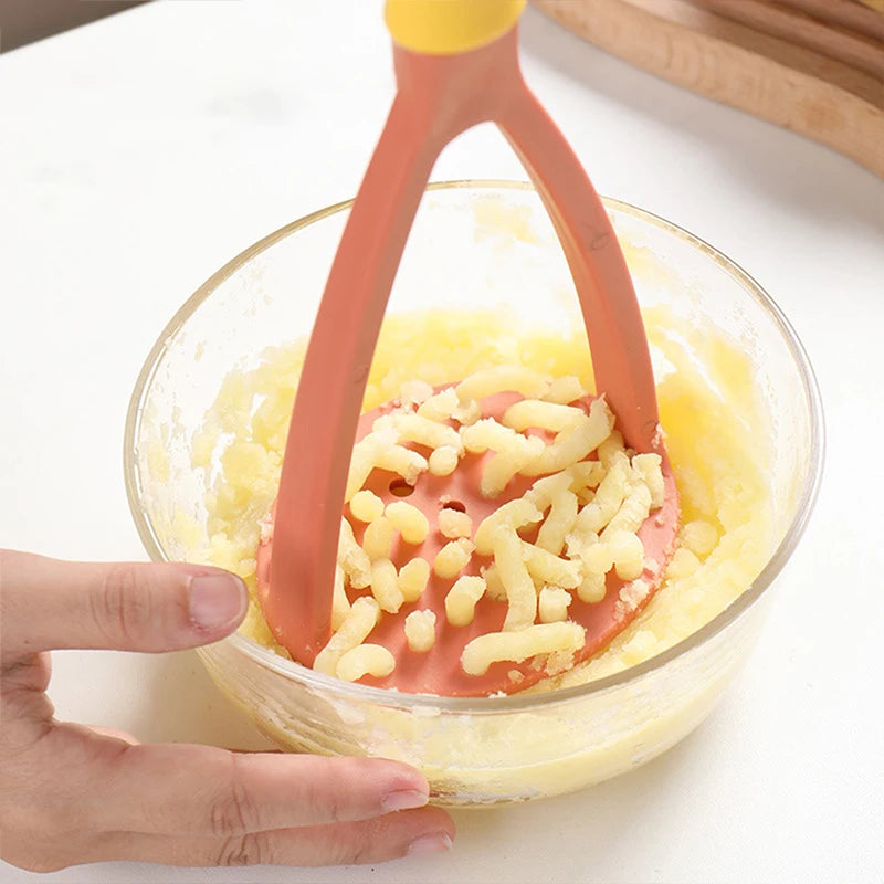 PP Pressed Potato Masher Ricer Puree Juice Maker Potato Pusher Smooth Mashed Potatoes Crusher Fruit Tools Kitchen