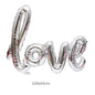 106cm Love Foil Balloons for Wedding Red Large Letters Love Helium Balloon for Birthday Valentine's Day Engagement Decor Favor