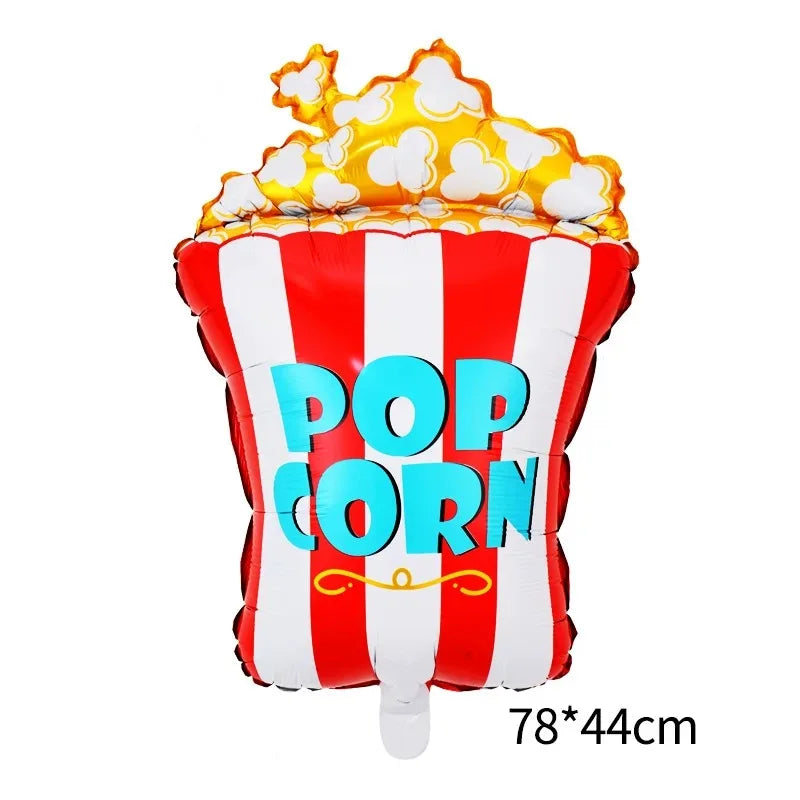 32Inch Donut globos Foil Balloon Fruit Ice Cream Helium Balloon Birthday Party Decoration Kids Toy Sweet Digital baby shower