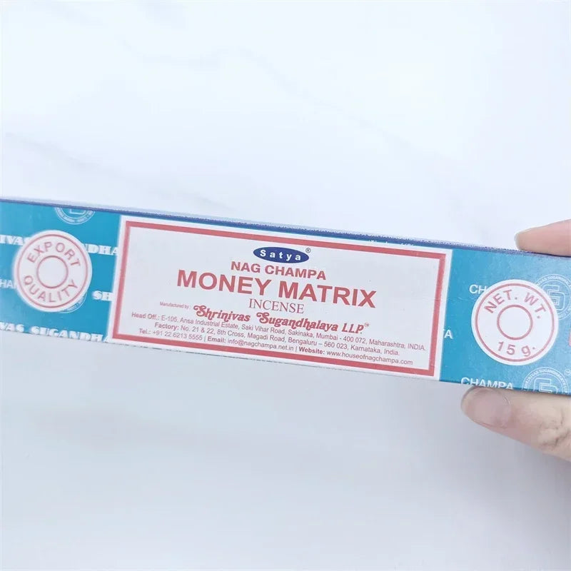 India Stick Incenses White Sage Sandalwood Natural Household Indoor Clean Air Indian Incense Sticks NAG Champa Satya Handmade