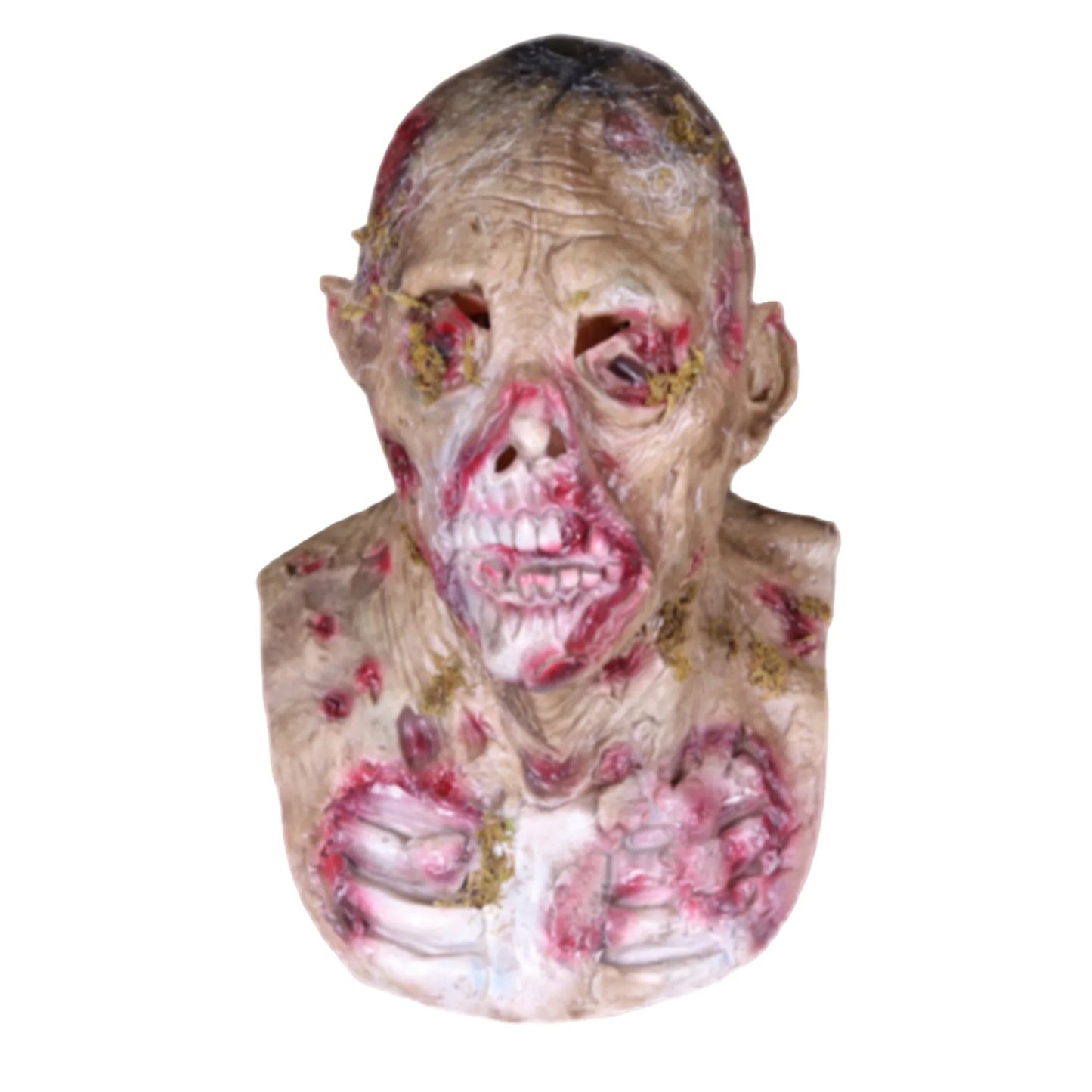 Spooky Skeleton Mask with Articulated Jaw Halloween Costume Accessory for Teens and Adults