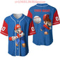 Super Mario Bros Donkey Kong Y2k Baseball Jersey Men's Women Short Sleeve Shirt Summer Casual Sports Kids Streetwear Tops