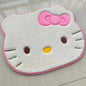 50*60cm Hello Kitty Bath Mat Anti Slip Bathroom Rug Cartoon Anime Bedroom Plush Rug Living Room Cute Floor Mat Doormat Decoration