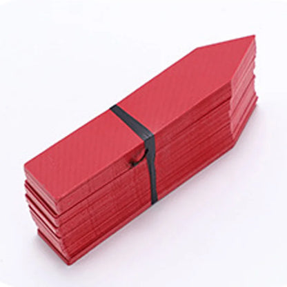 100pcs Garden Plant Labels Plastic Waterproof Horticultural Labels Plant Accessories DIY Garden Decorating Tool Plant Small Sign